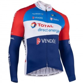 Maillot 2021 Team TotalEnergies Manches Longues N001